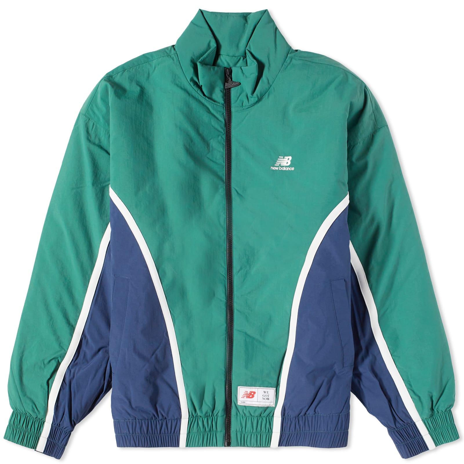 New balance shop green jacket