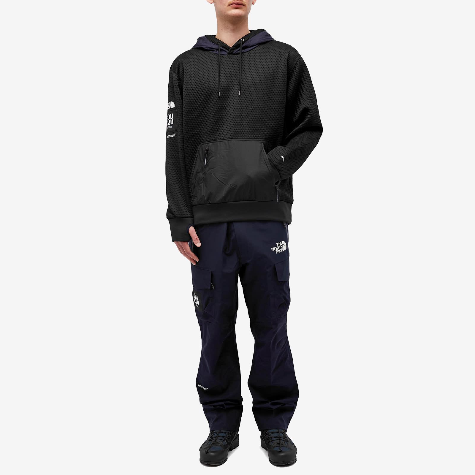 The North Face X Undercover Soukuu Dot Knit Double Hoodie in Black