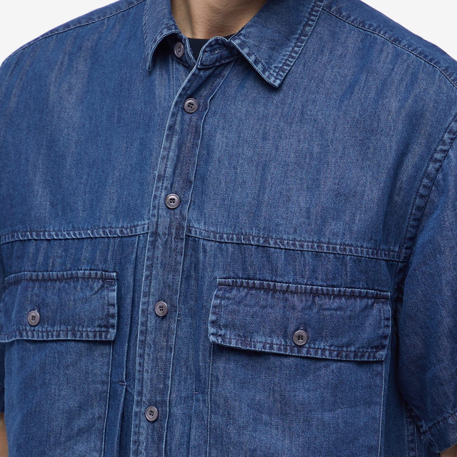 Short sleeve deals denim shirt