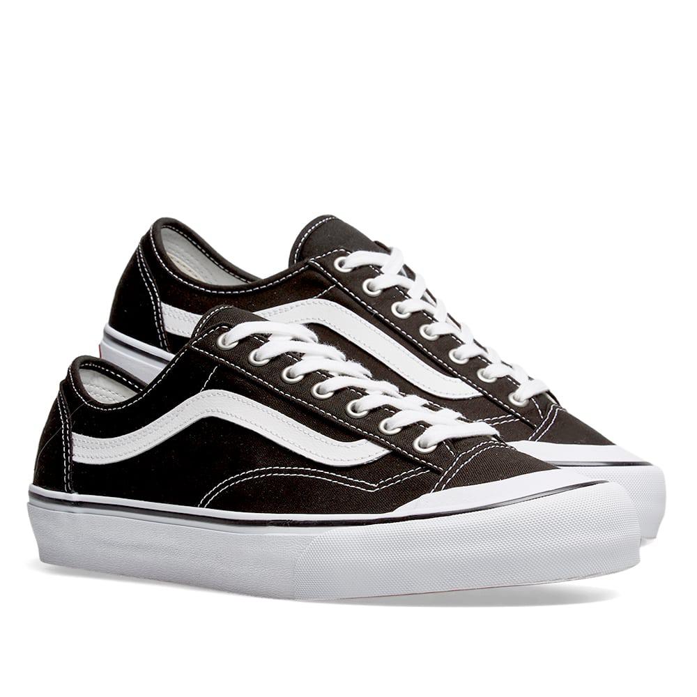 vans style 36 decon sf black white