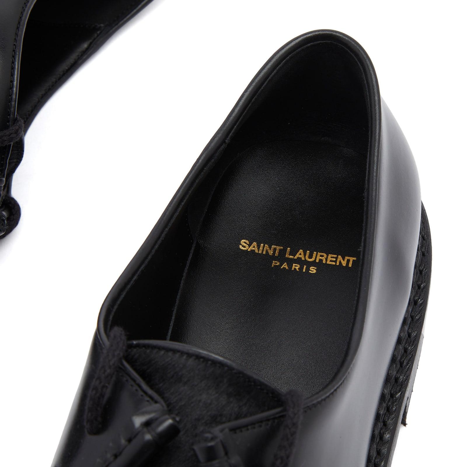 Saint Laurent Malo 20 Apron Shoe in Black for Men | Lyst 