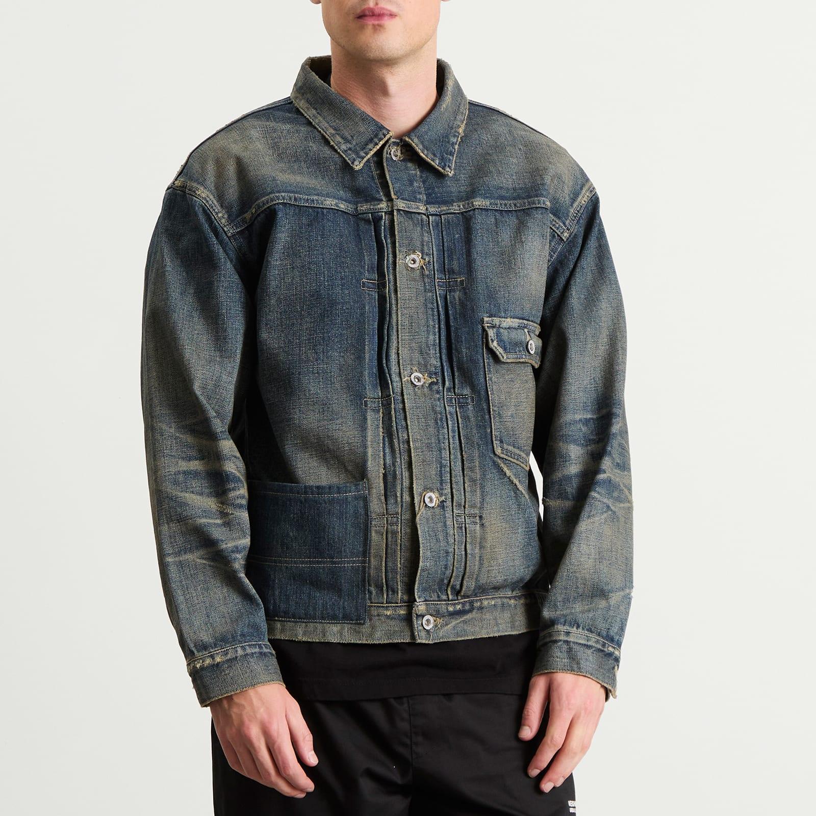 Neighborhood Savage Denim Type-1 Jacket in Grey for Men | Lyst UK