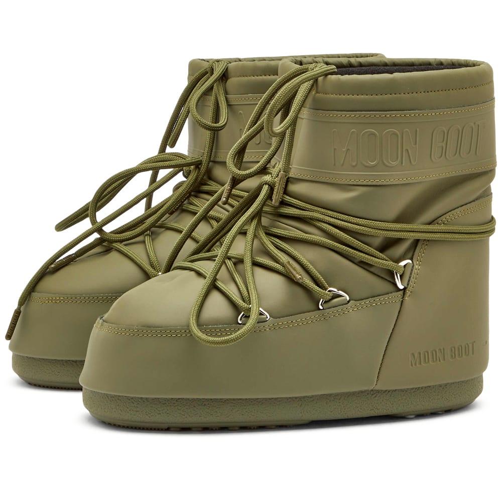 Moon Boot Icon Low Rubber Boot in Green Lyst