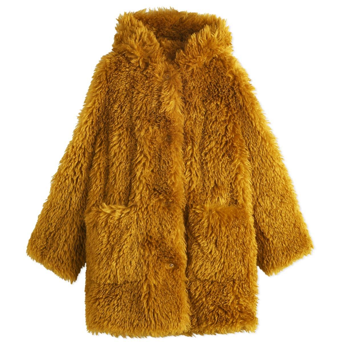 ★STAND STUDIO★ Single fur jacket ebony brown 6118690108752 Stand Studio Fur coats for Women | Online Sale up to 80% off