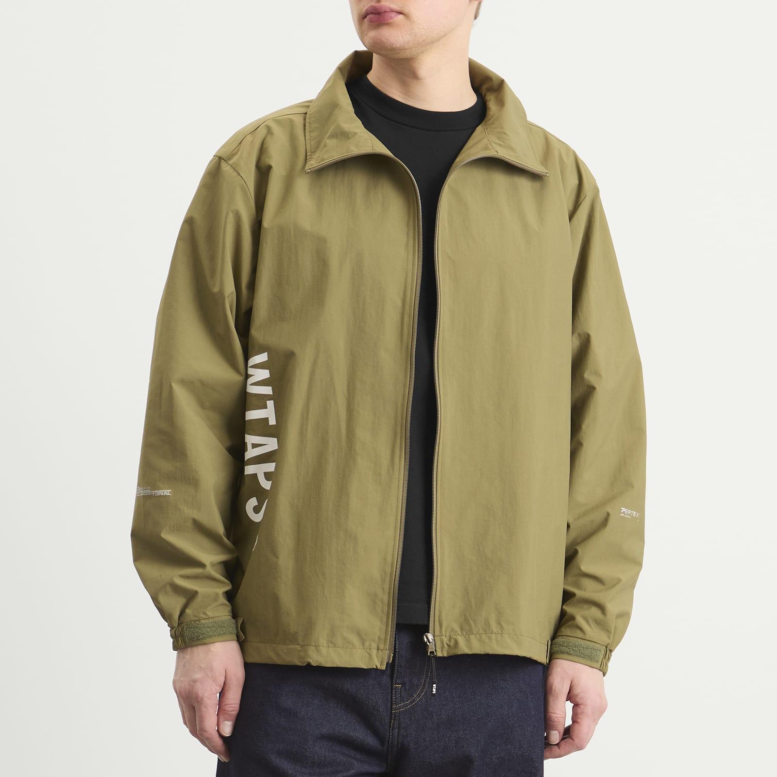 WTAPS Pertex Logo Track Jacket in Green for Men | Lyst