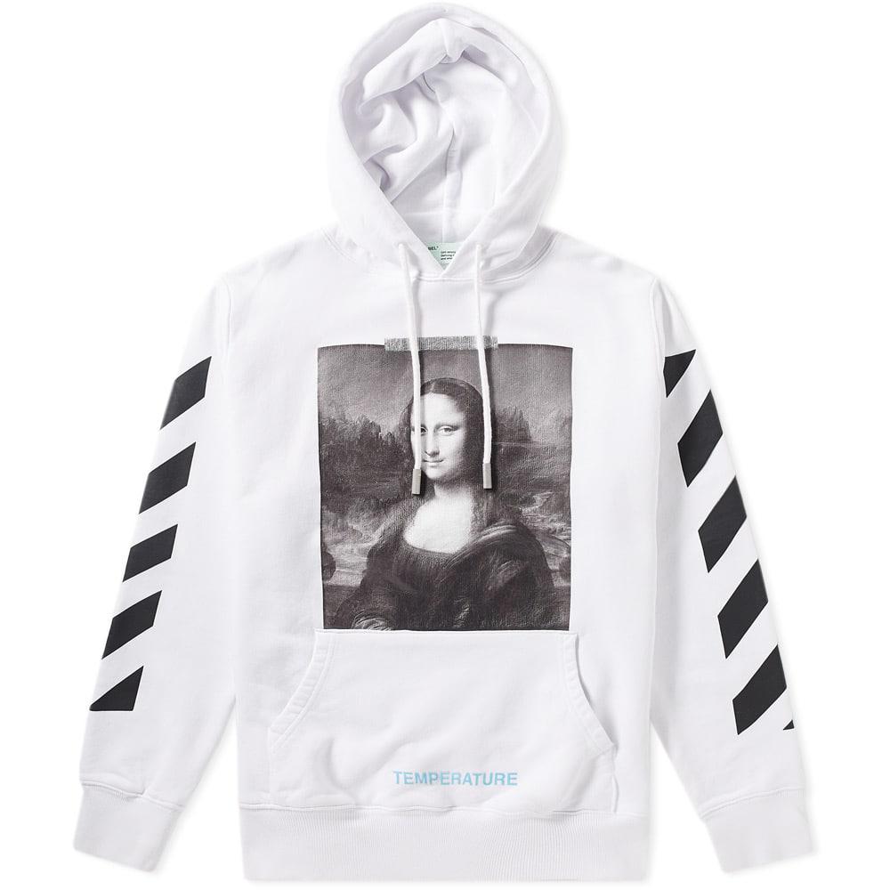 fake off white mona lisa hoodie