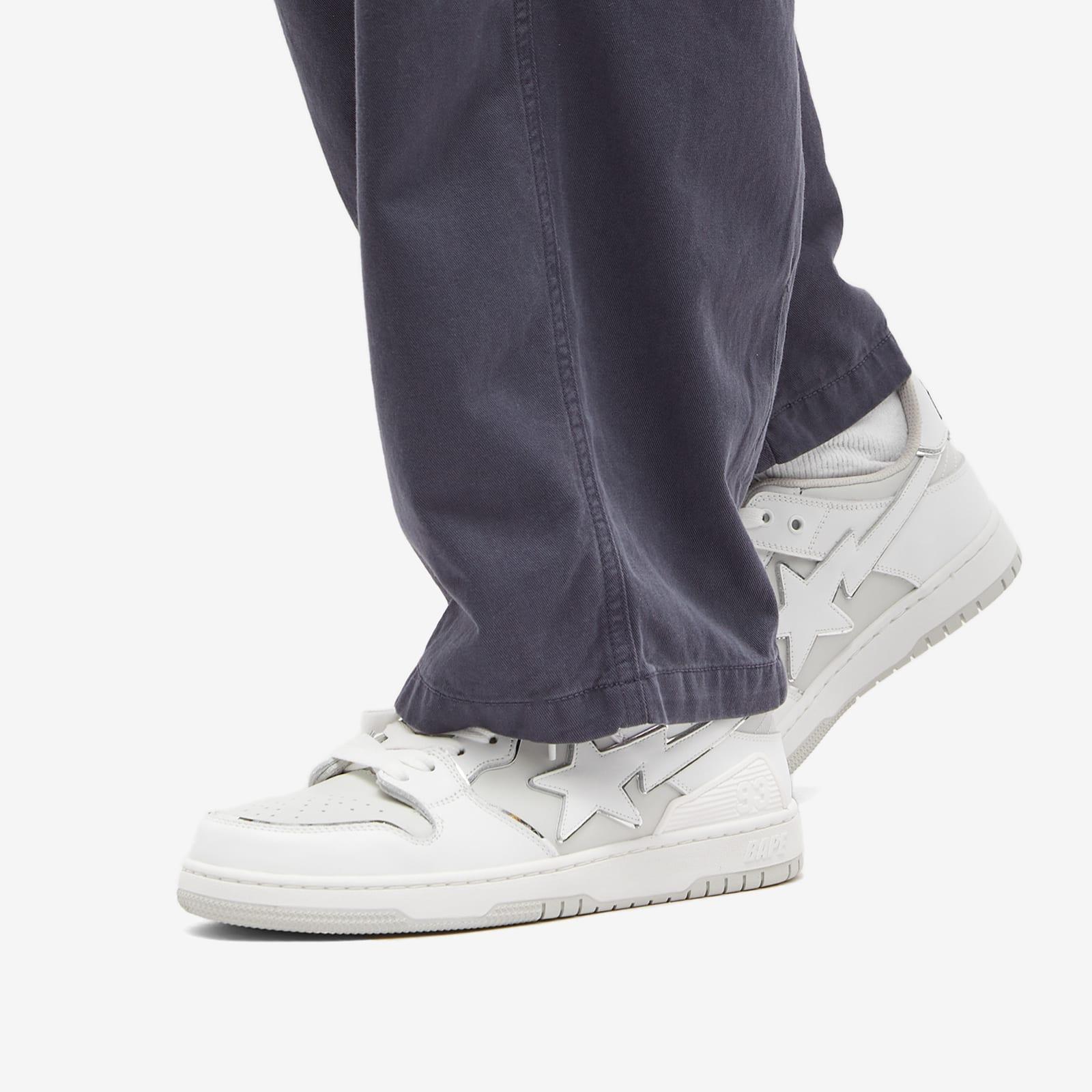 A Bathing Ape Bape Sk8 Sta #3 Sneakers in White for Men | Lyst Canada