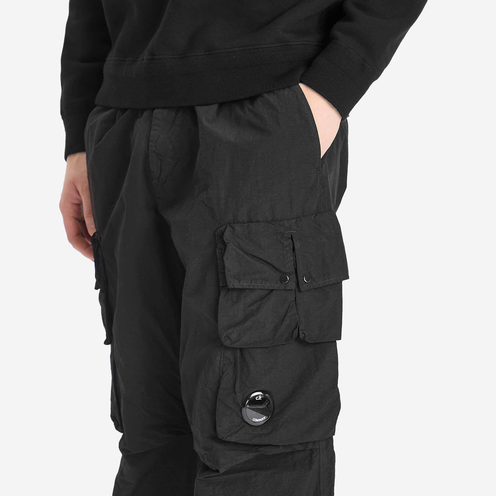 C.P. Company Flatt Nylon Multipocket Cargo Pants in Gray for Men