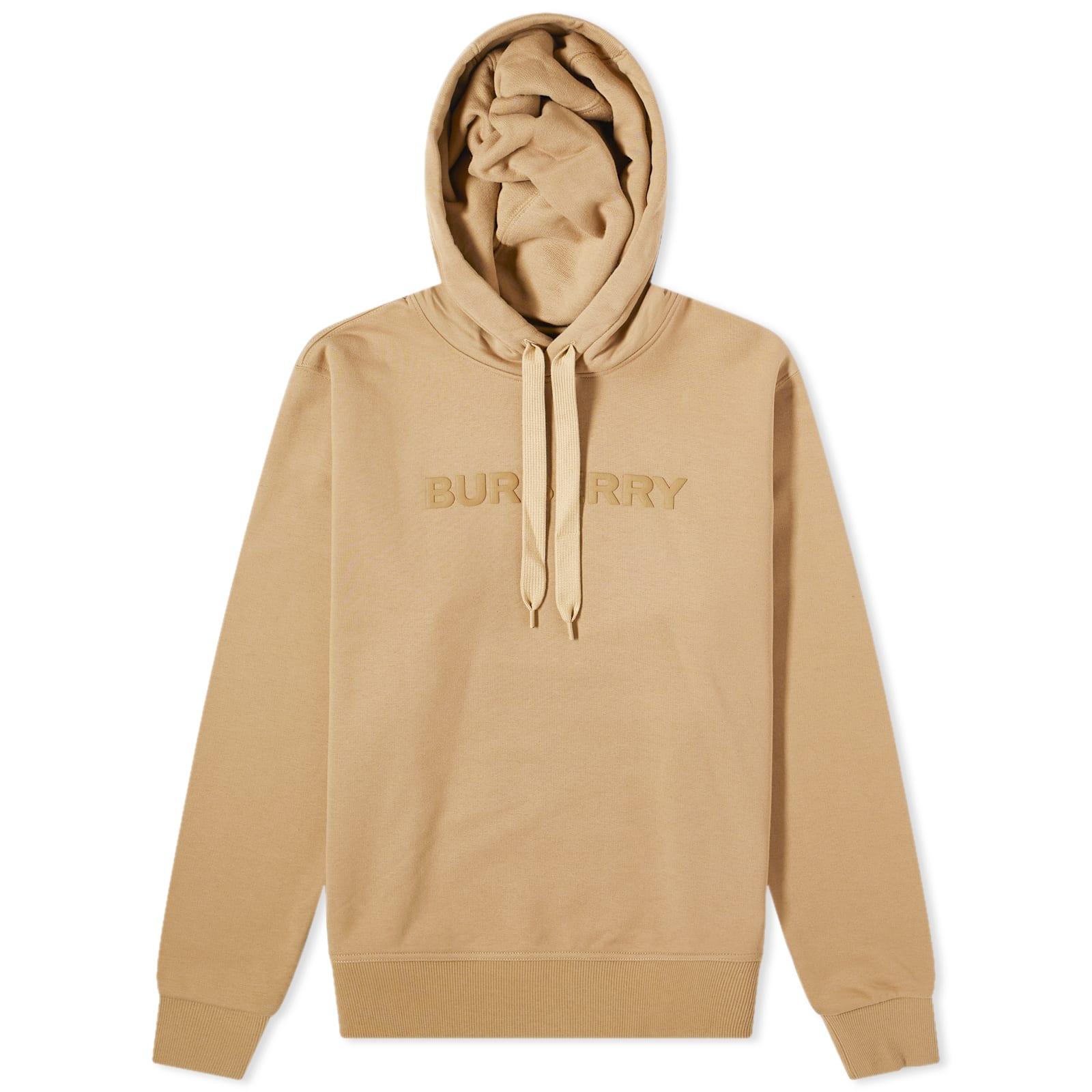 Burberry Ansdell Logo Hoodie in Natural for Men | Lyst