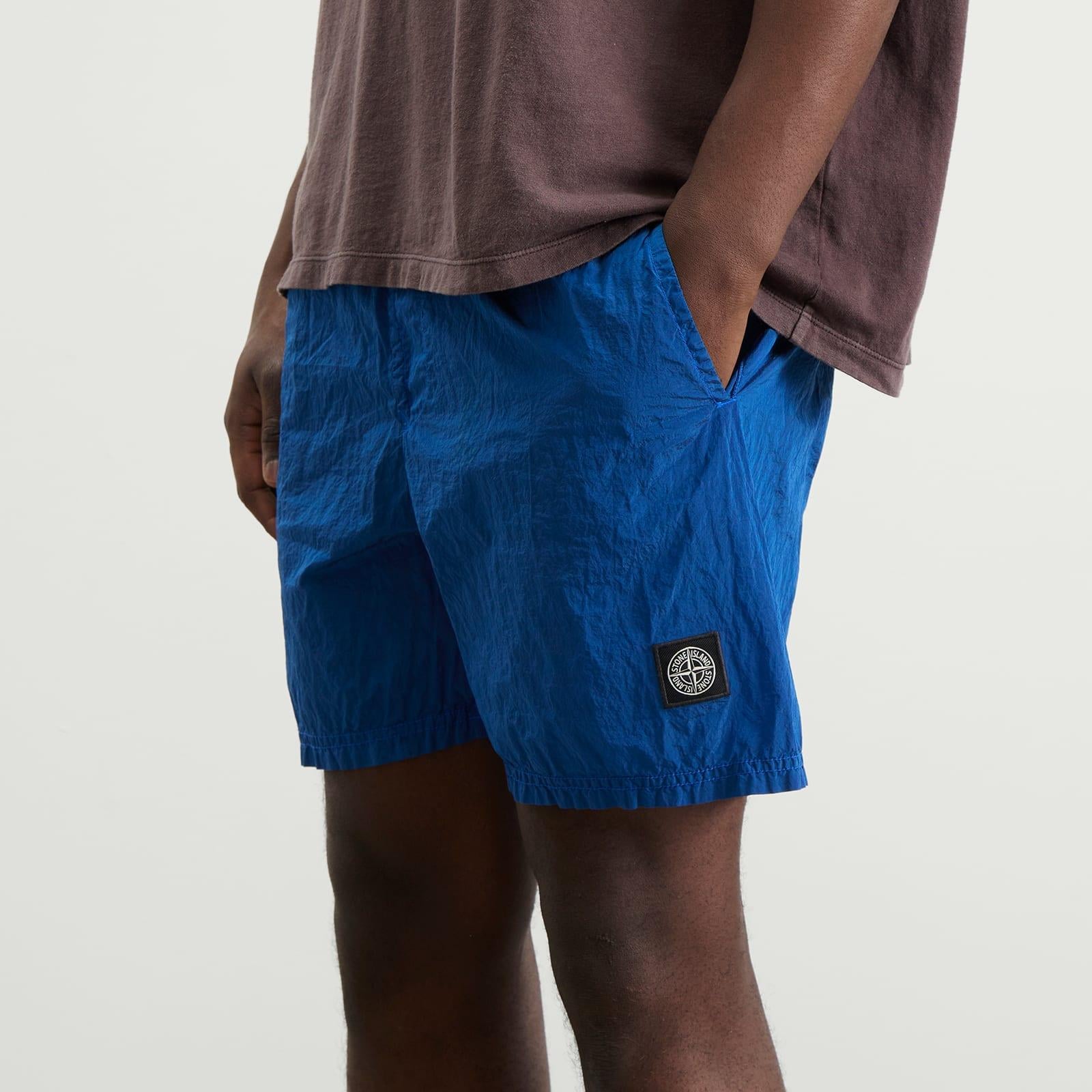 Stone Island Nylon Metal Swim Shorts in Gray for Men | Lyst