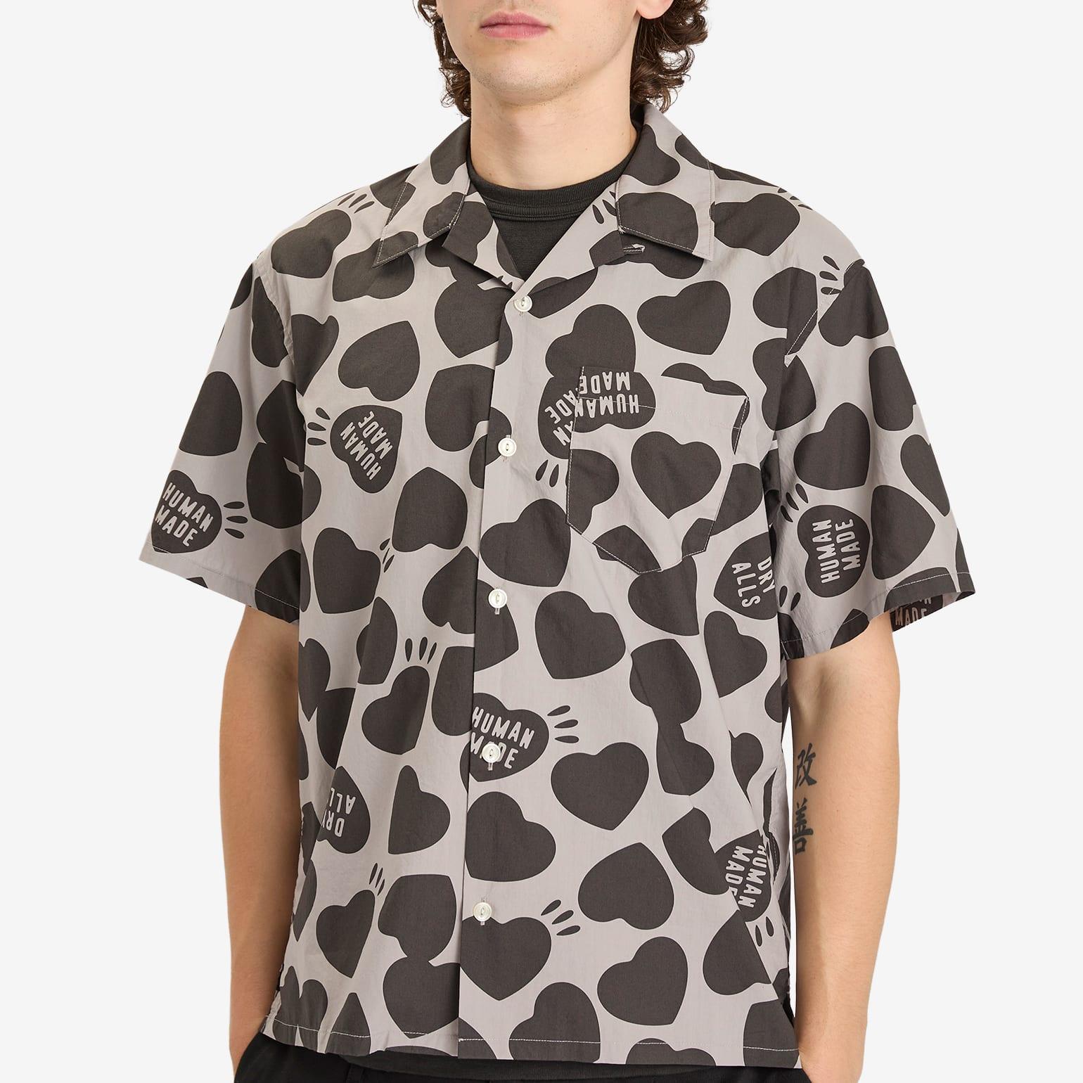 Human Made Heart Vacation Shirt in Gray for Men | Lyst