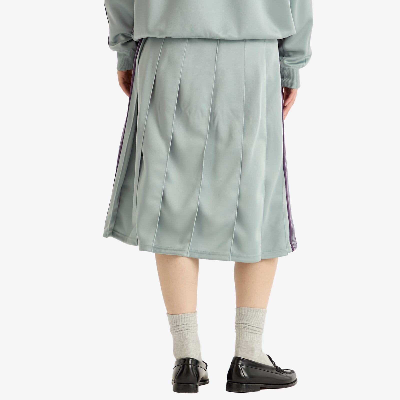 Needles Pleated Track Skirt in Blue | Lyst UK