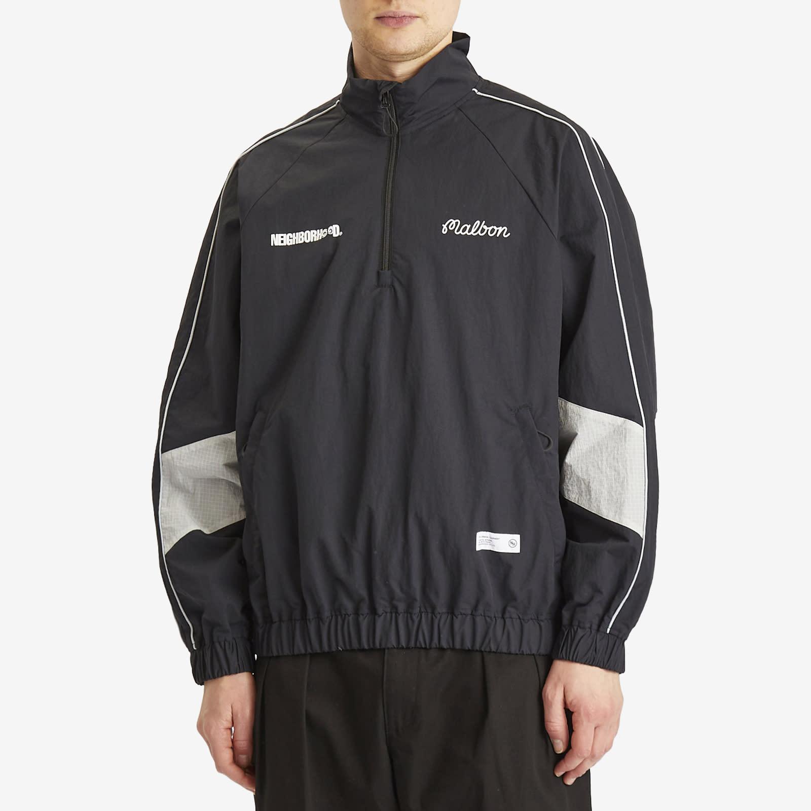 Neighborhood X Malbon Golf Quarter Zip Jacket in Black for Men