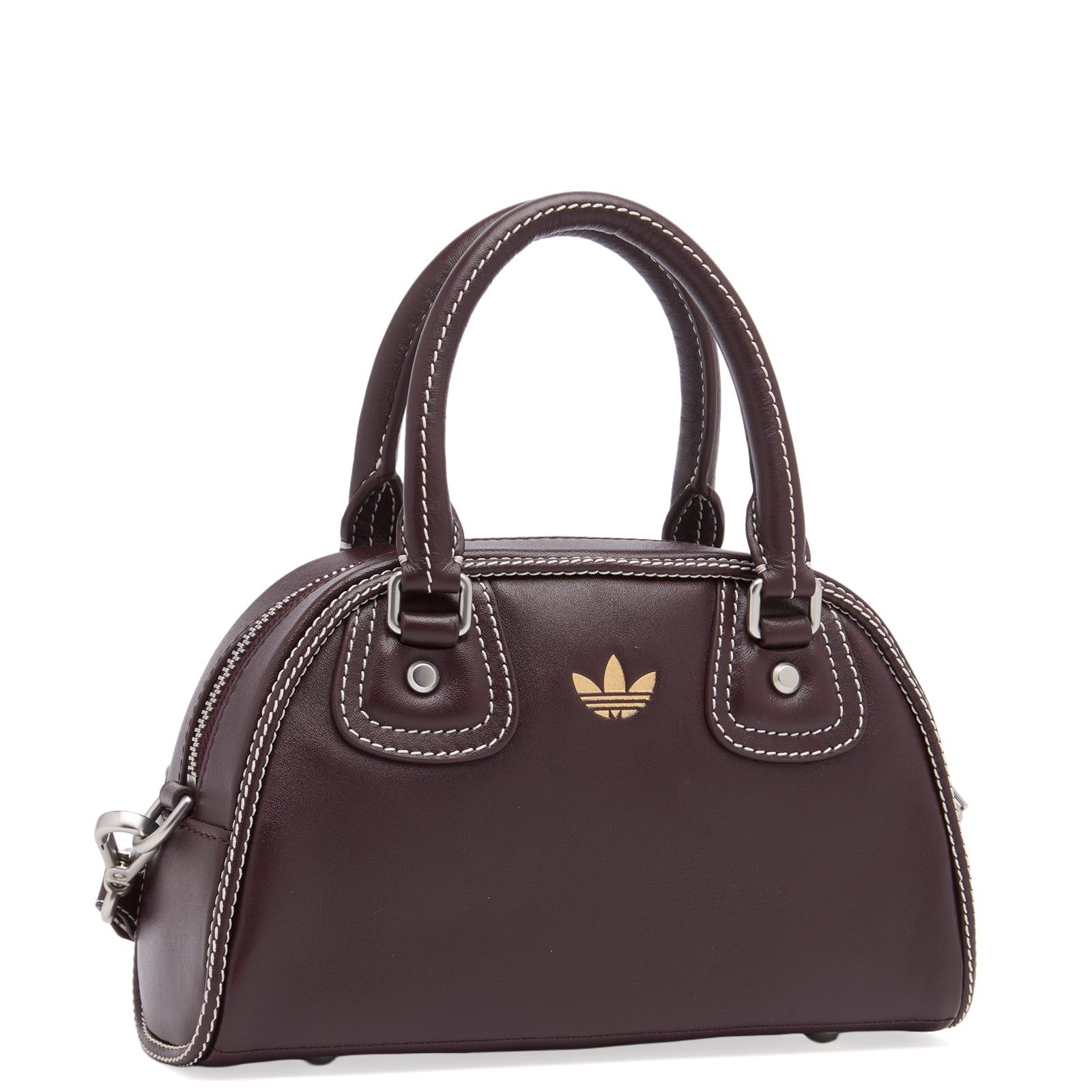 adidas X Wales Bonner Leather Bowling Bag in Brown | Lyst