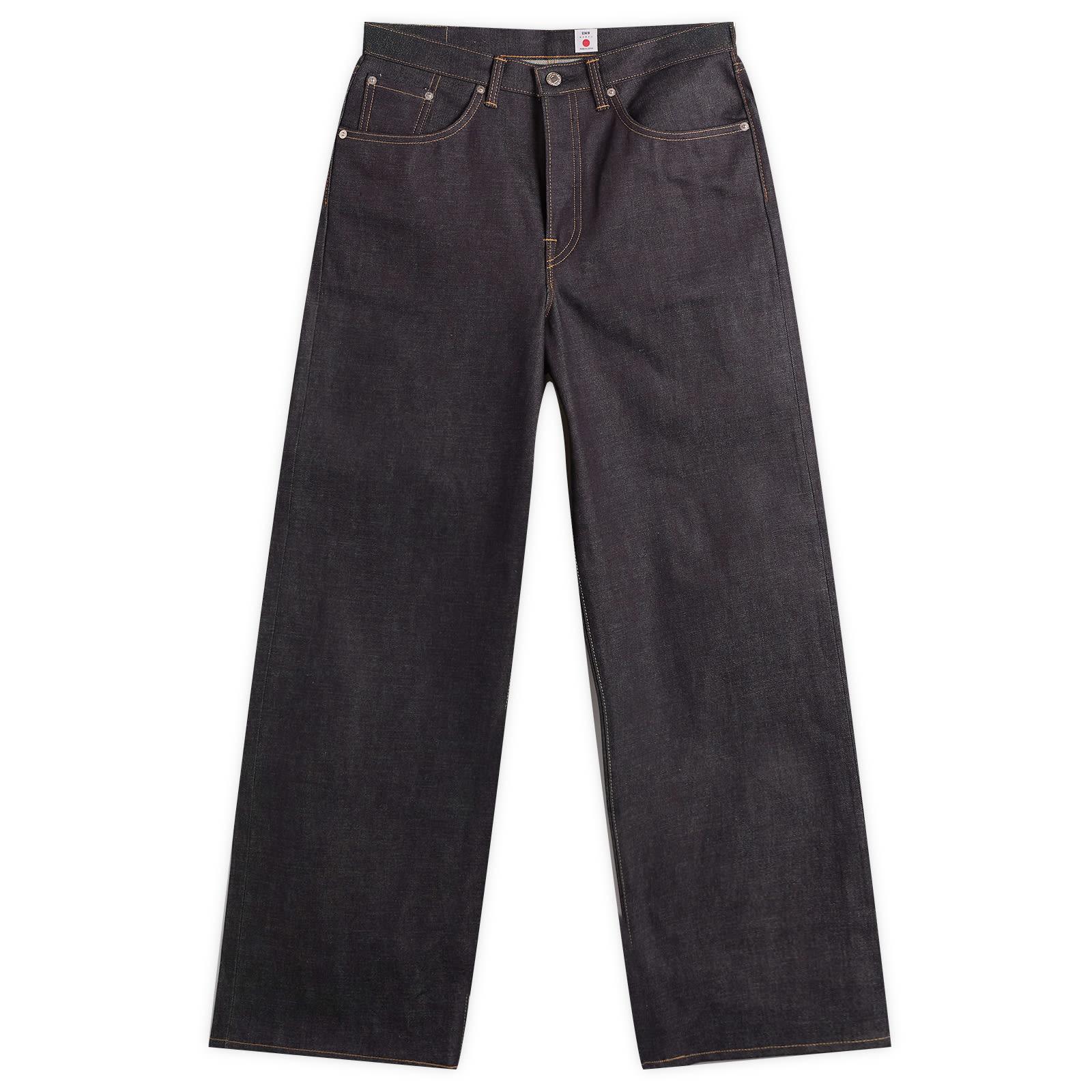 Edwin Indigo Selvage Denim Wide-Leg Pants in Blue for Men | Lyst