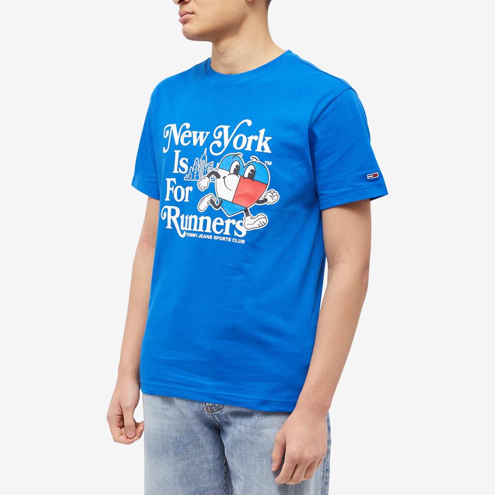 Tommy Hilfiger New York Runners T-shirt in Blue for Men | Lyst