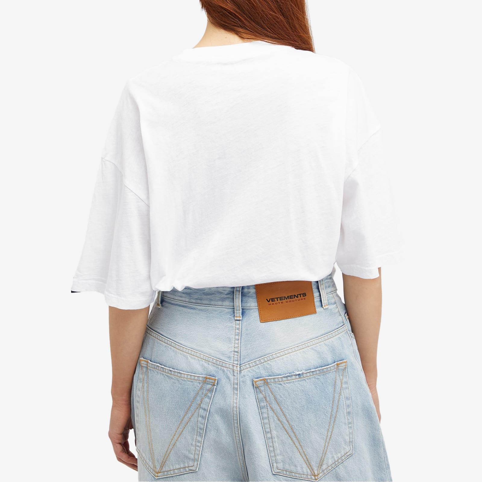 Martine Rose Oversized Monkey Print T-Shirt in White | Lyst