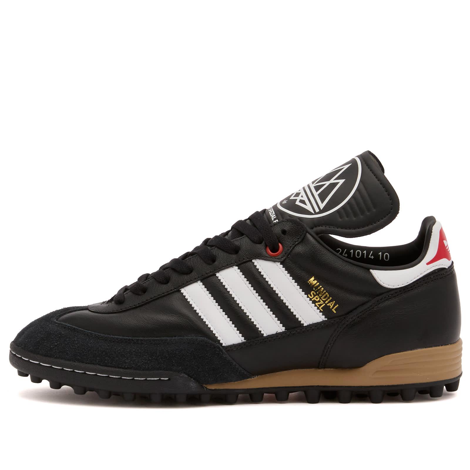 adidas gazelle silver green womens Adidas Mundial Team TF Turf Soccer Shoe- Black/White – Soccer Zone USA
