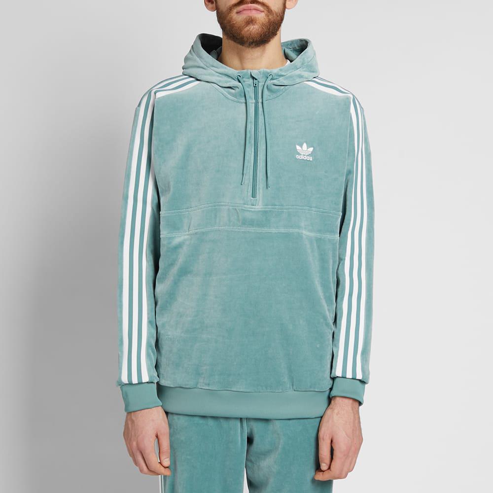 adidas cozy half zip