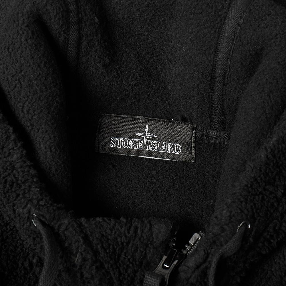 stone island fleece pile hat