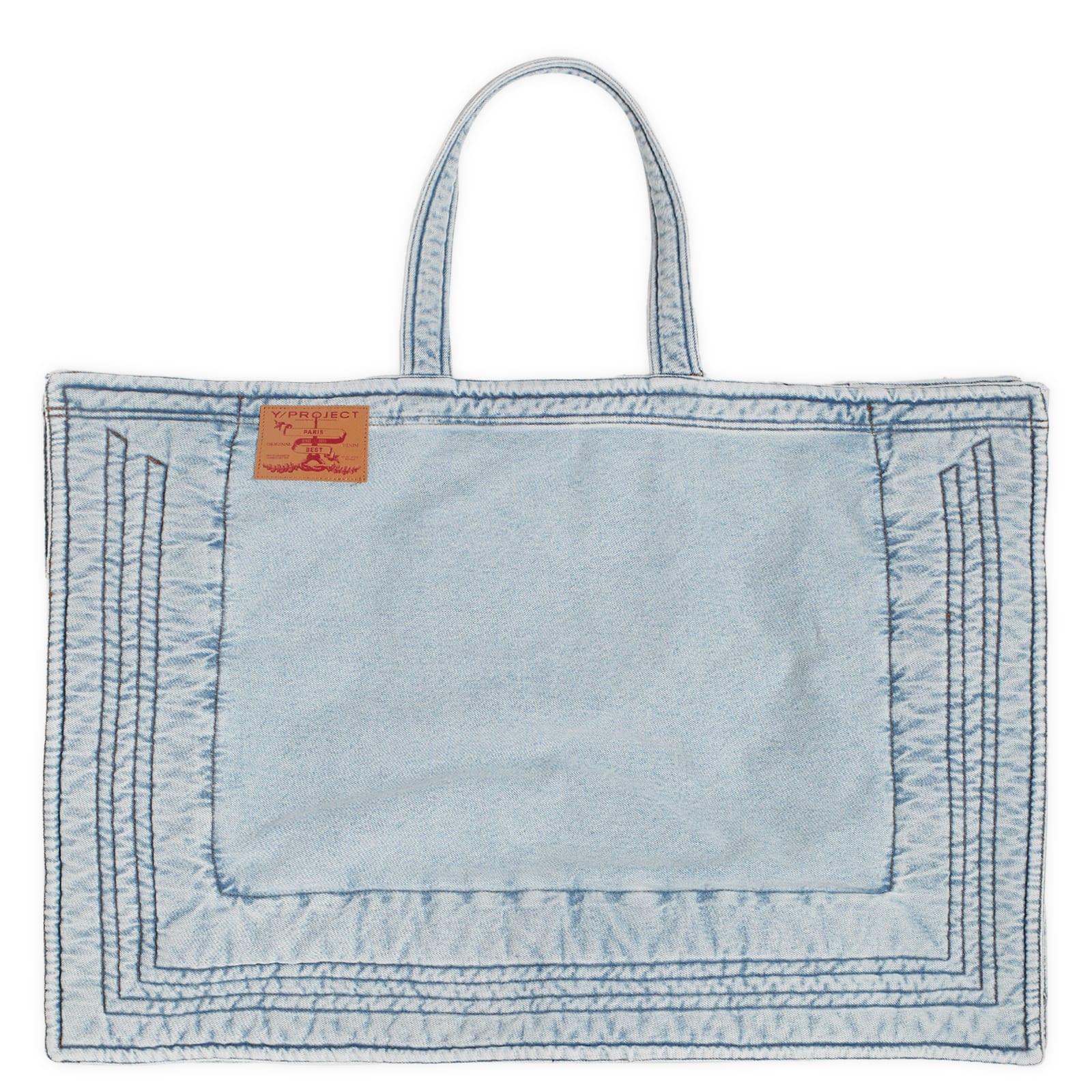 Y. Project Maxi Wire Cabas Bag in Blue | Lyst UK 