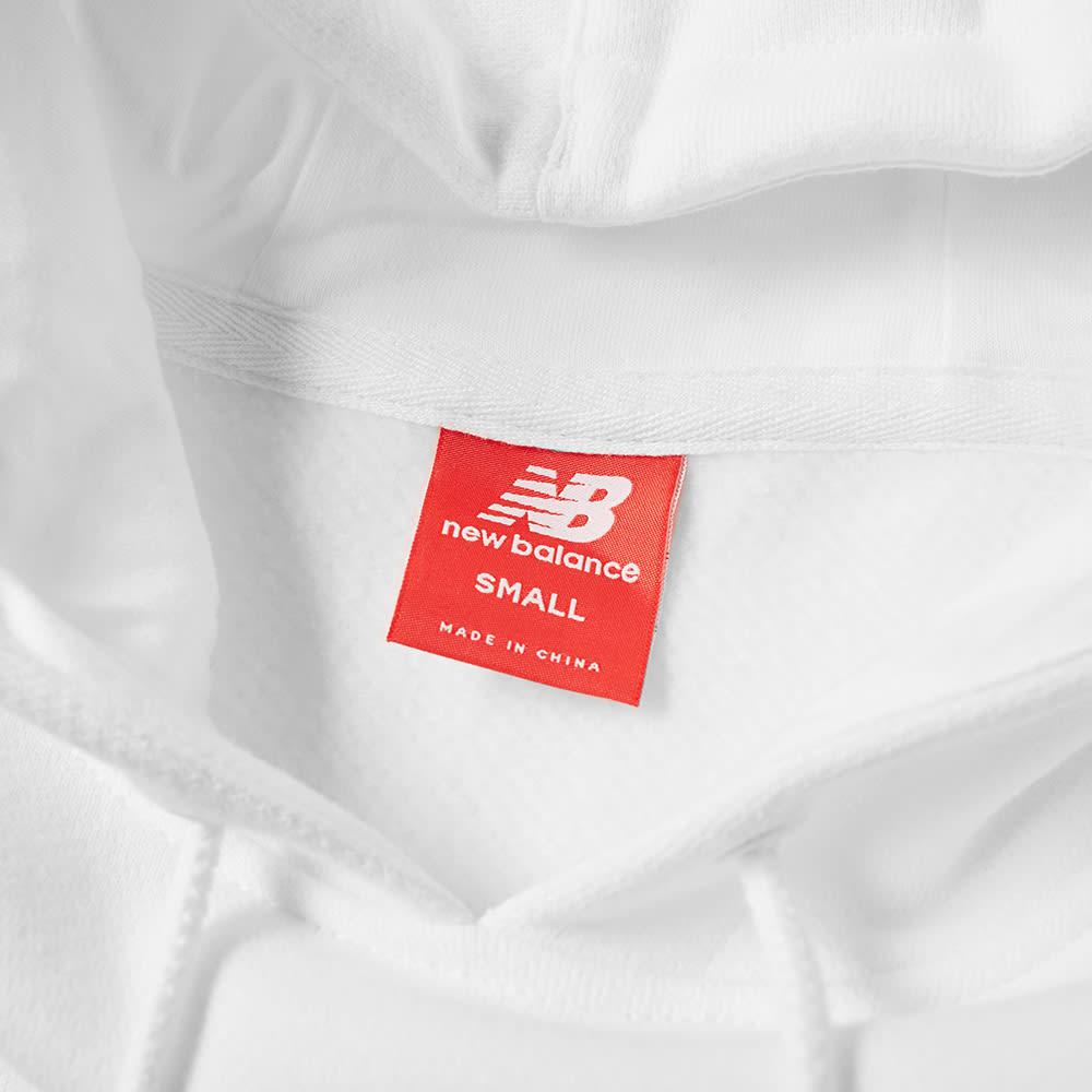essentials nb logo hoodie