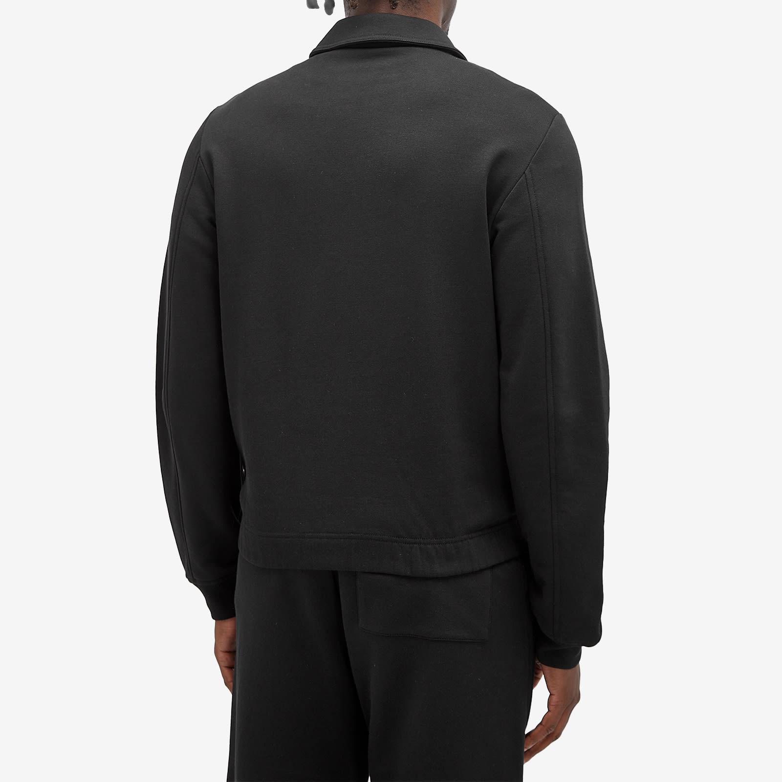 Dries Van Noten Haswell Quarter Zip Sweatshirt in Black for