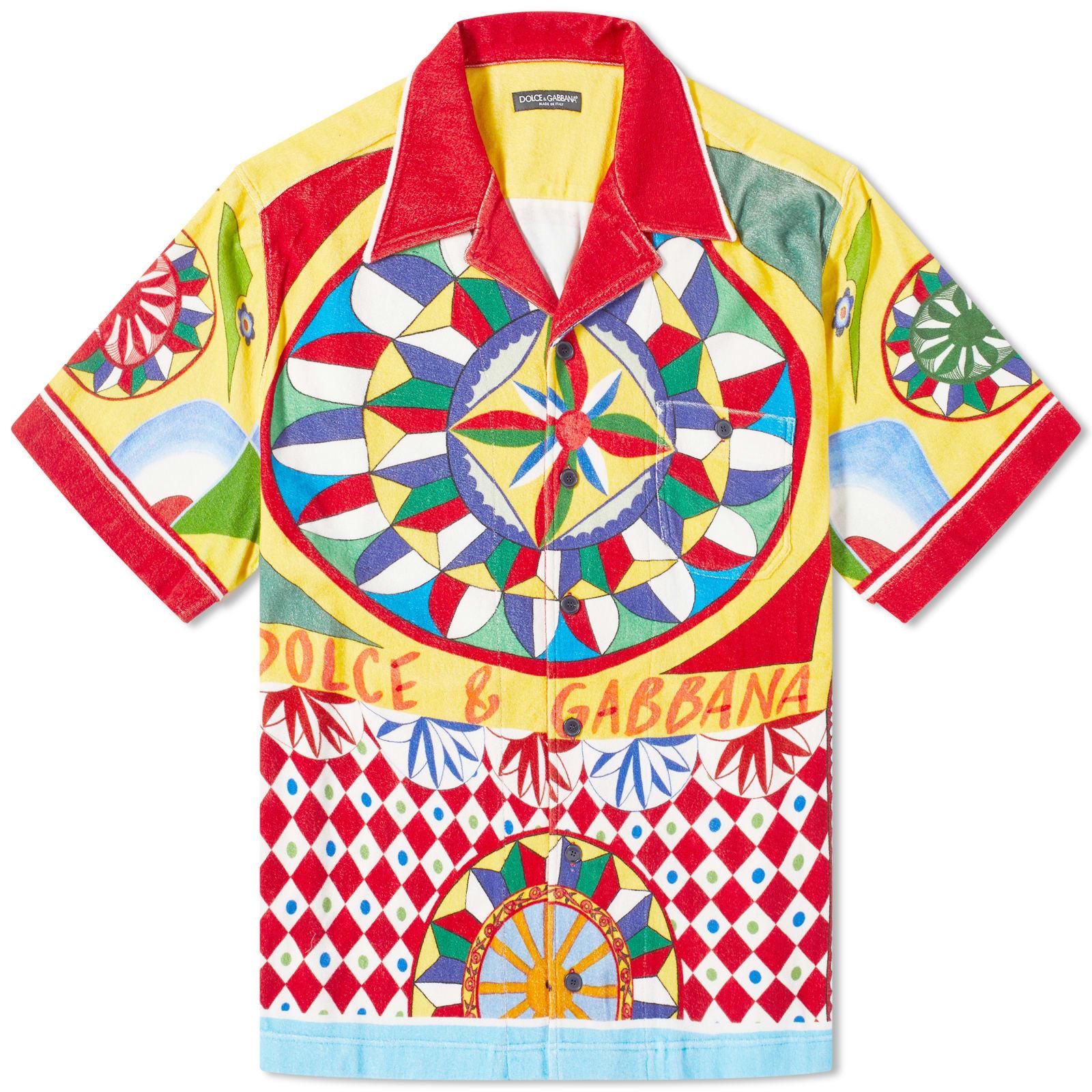 Dolce & Gabbana Carretto プリント tシャツ Dolce & Gabbana Carretto Print T-Shirt | Sendegaro US