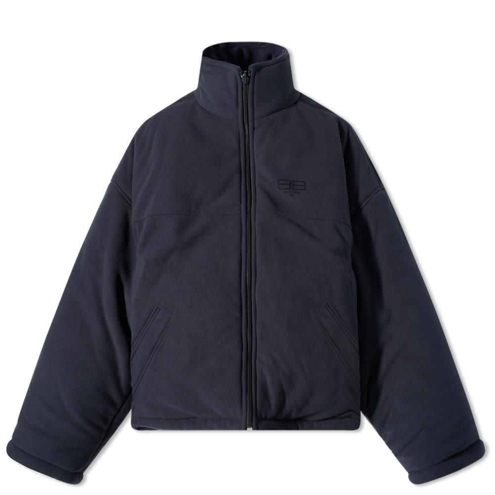 balenciaga puffer jacket blue