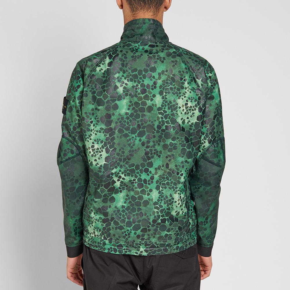 Stone Island Alligator Camo Light Cotton Nylon Rep Jacket in Green for Men  | Lyst