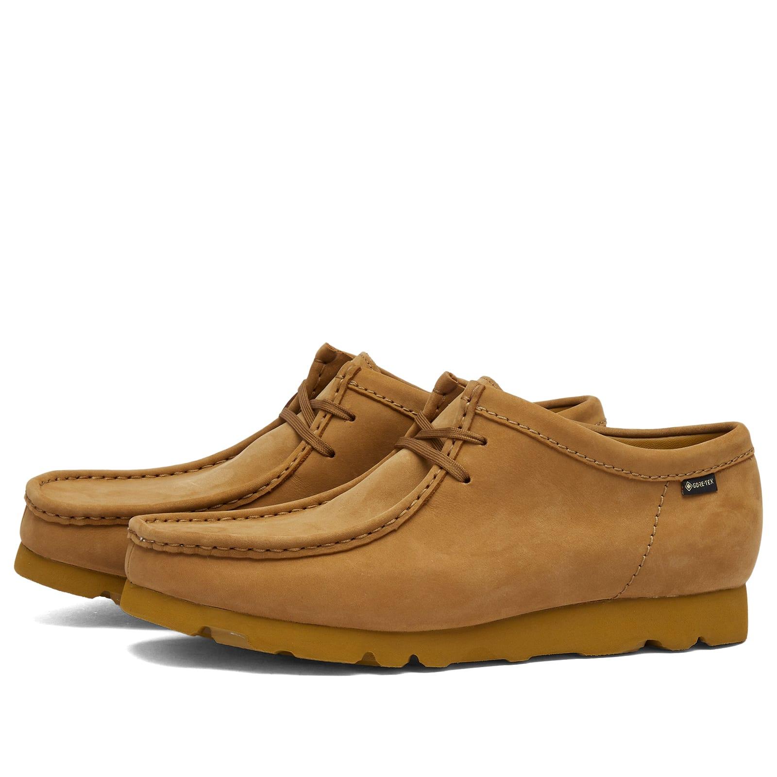 ★新品未使用★CLARKS WALLABEE GORE-TEX SAND Clarks Originals Mens Wallabee GORE-TEX Shoes Sand Suede Brown
