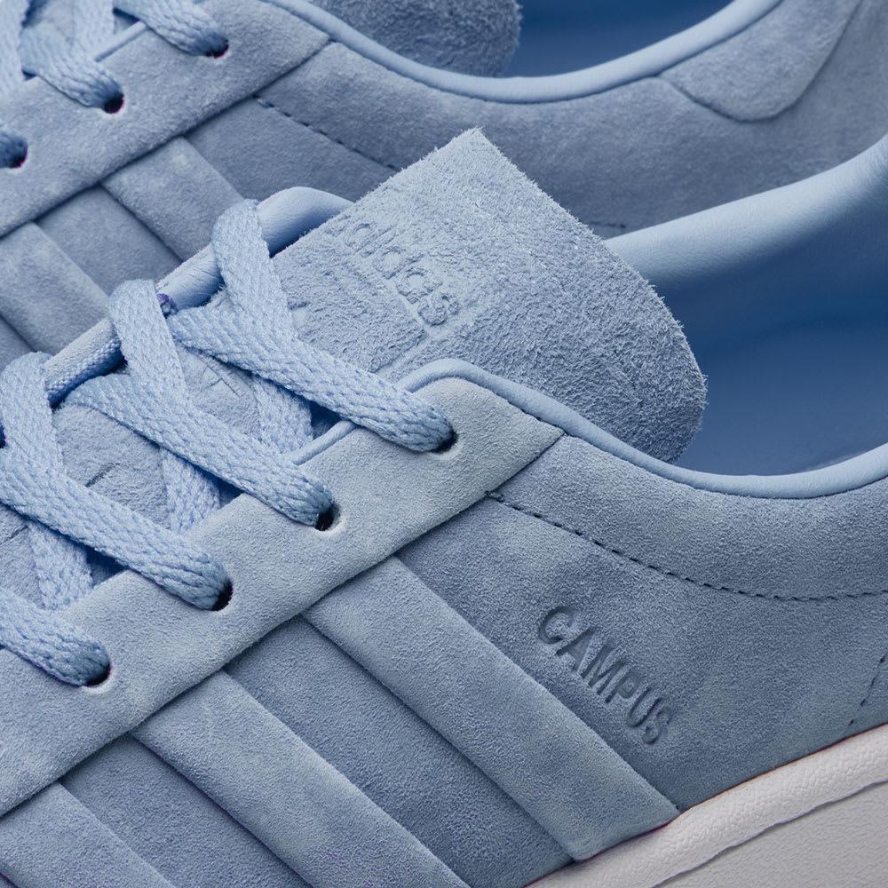 adidas Suede Campus Stitch And Turn Shoes in Blue - Lyst