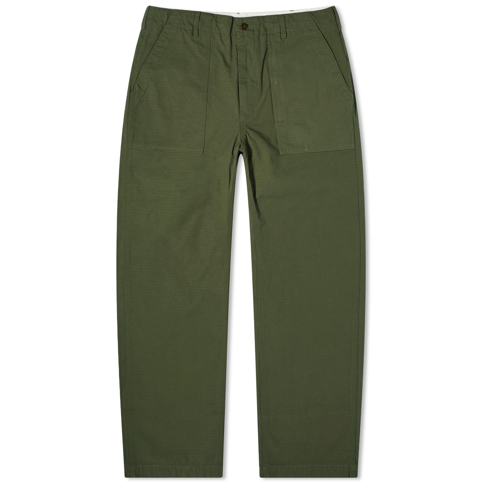 Engineered Garments Fatigue Pants Cotton Ripstop in Green for Men