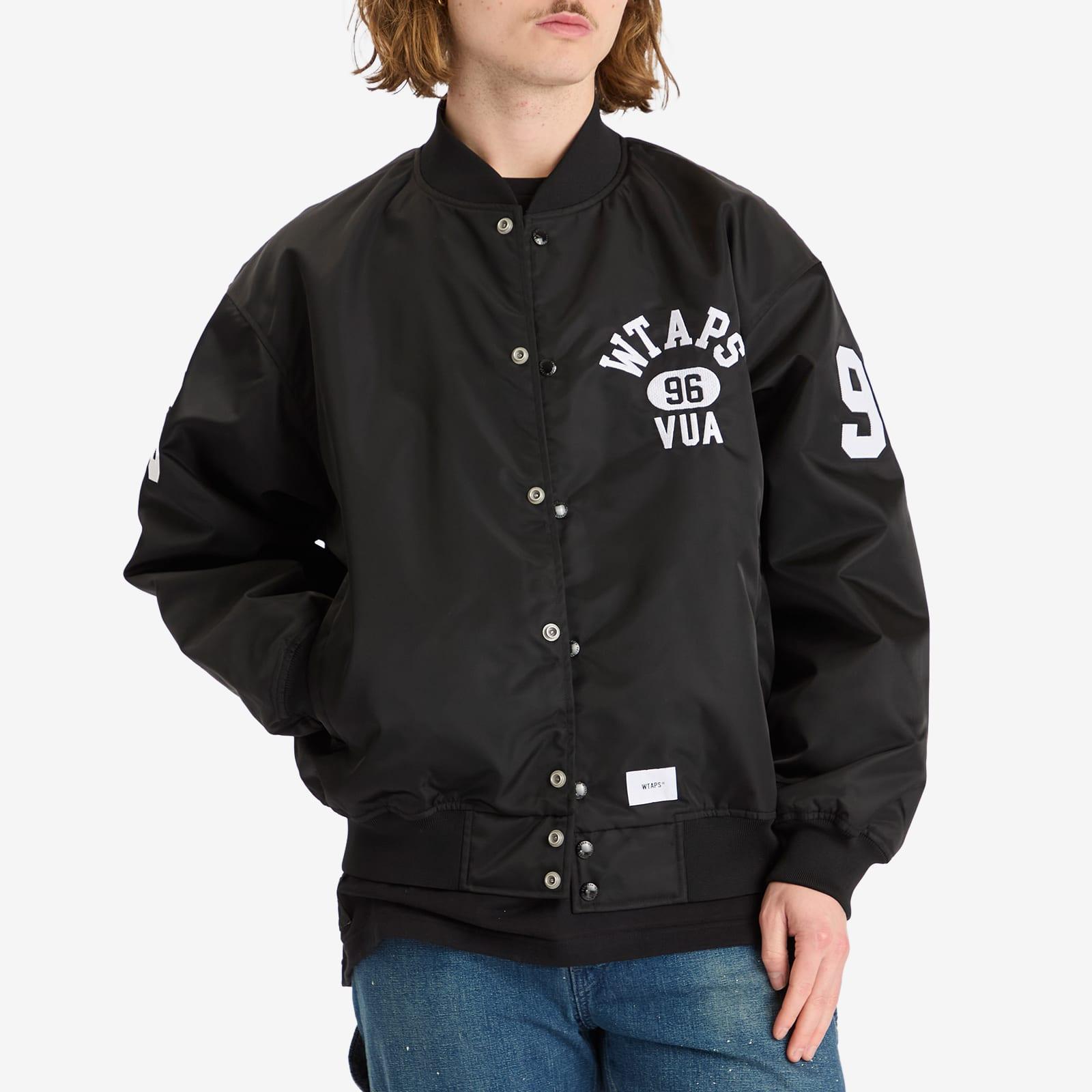 WTAPS Team Stadium Jacket in Black for Men | Lyst