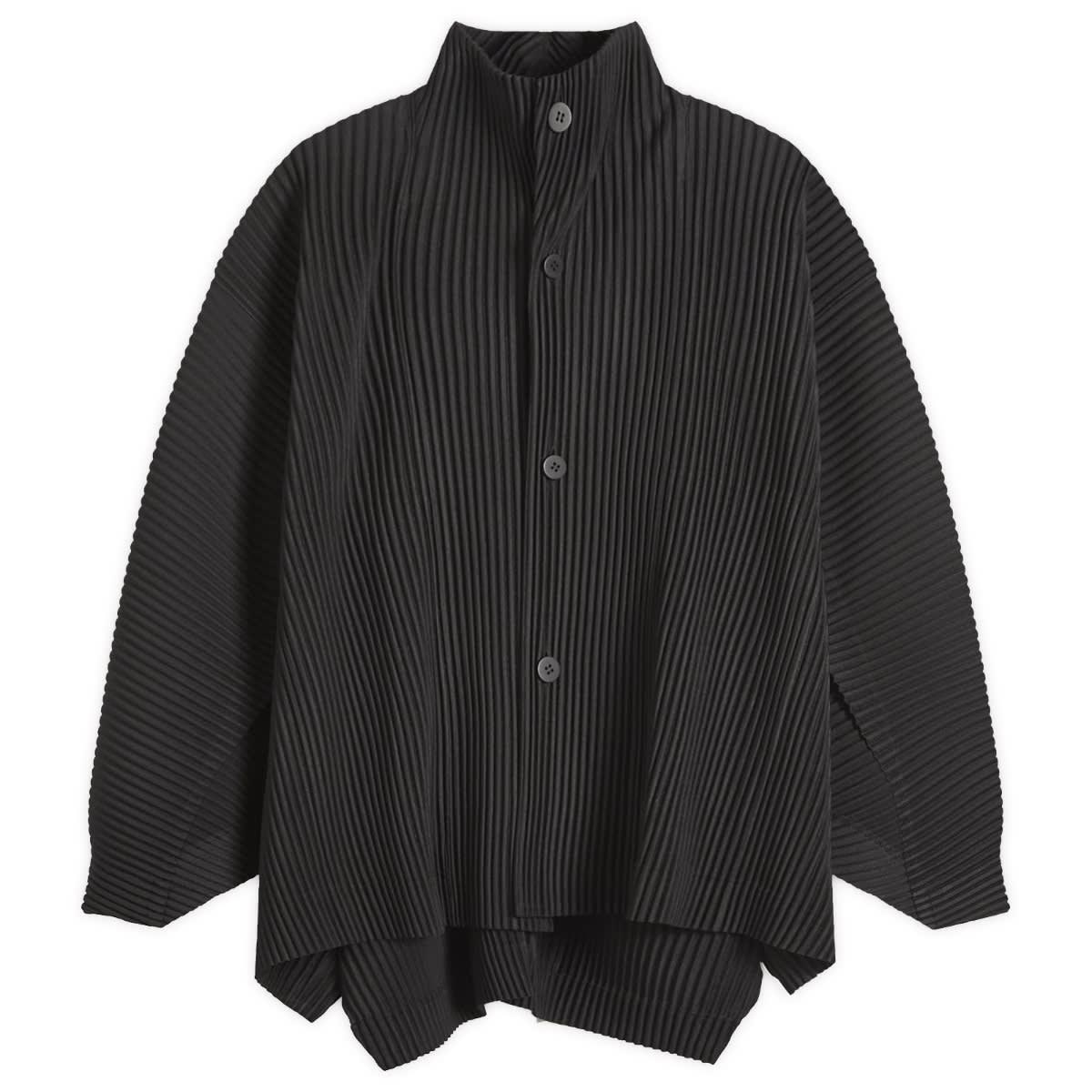 Homme Plissé Issey Miyake Kite Jacket in Black for Men | Lyst
