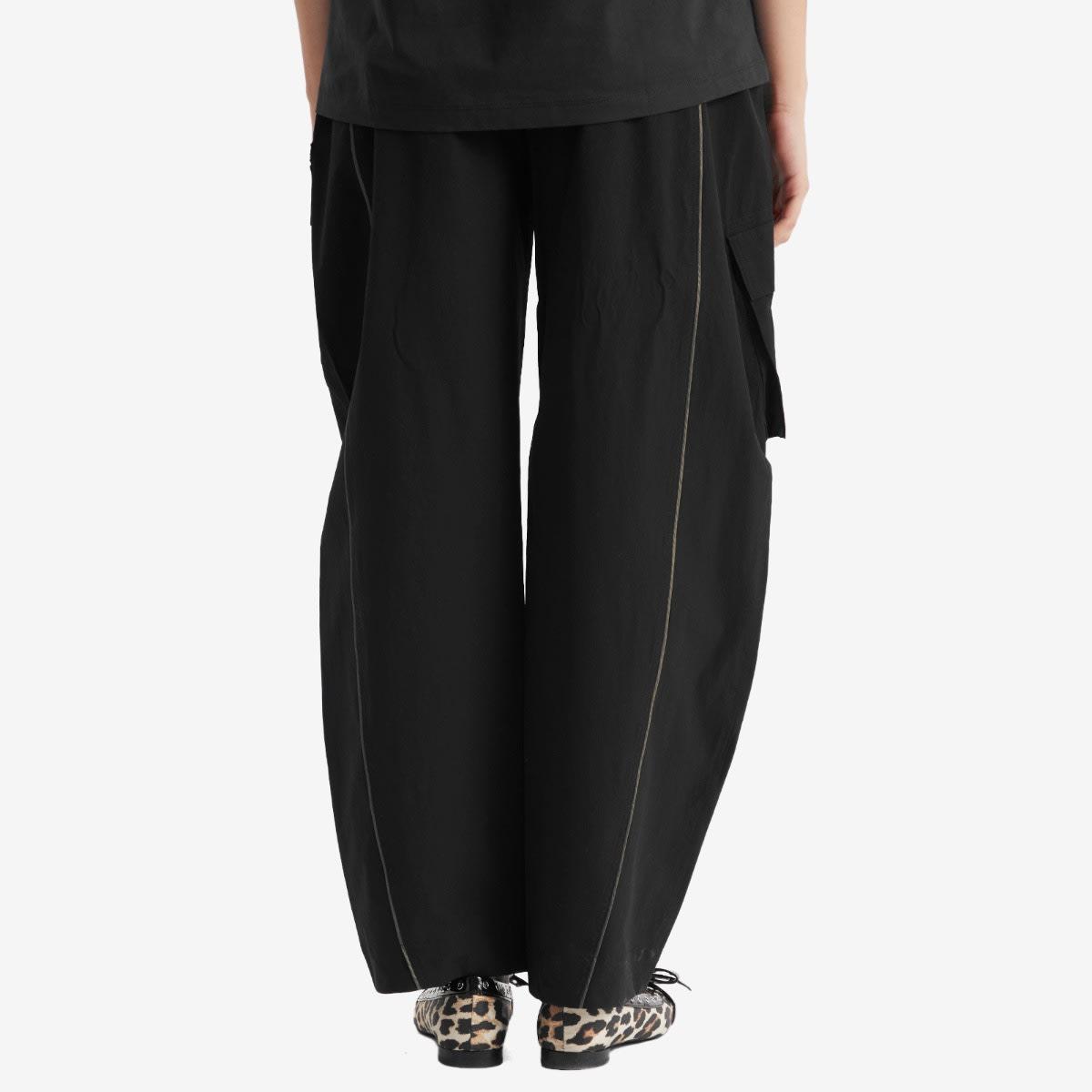 パンツ GANNI Stretch Shell Elasticated Cargo Pants Ganni Cargo pants for Women | Online Sale up to 78% off
