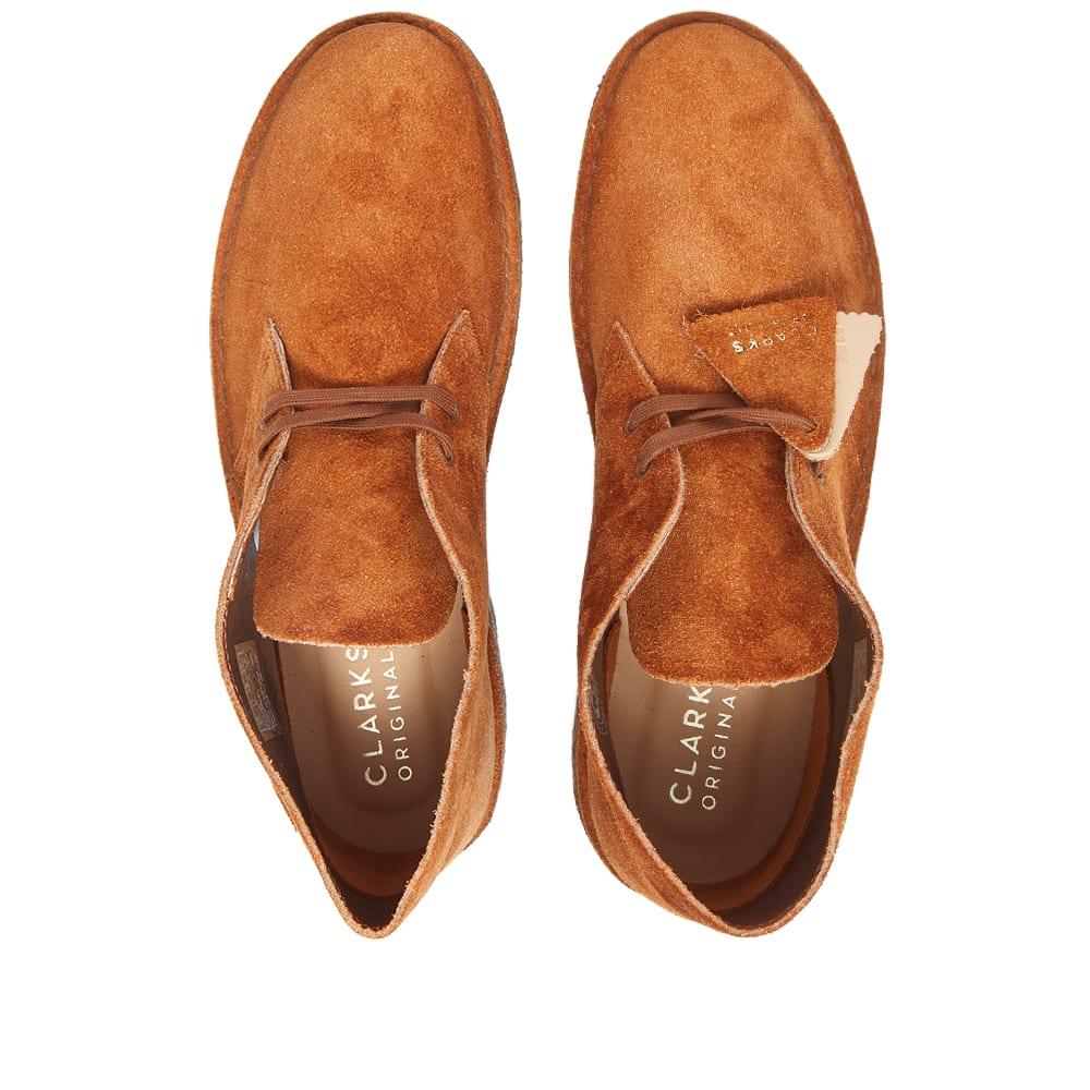 Clarks Desert Boot in Orange for Men | Lyst