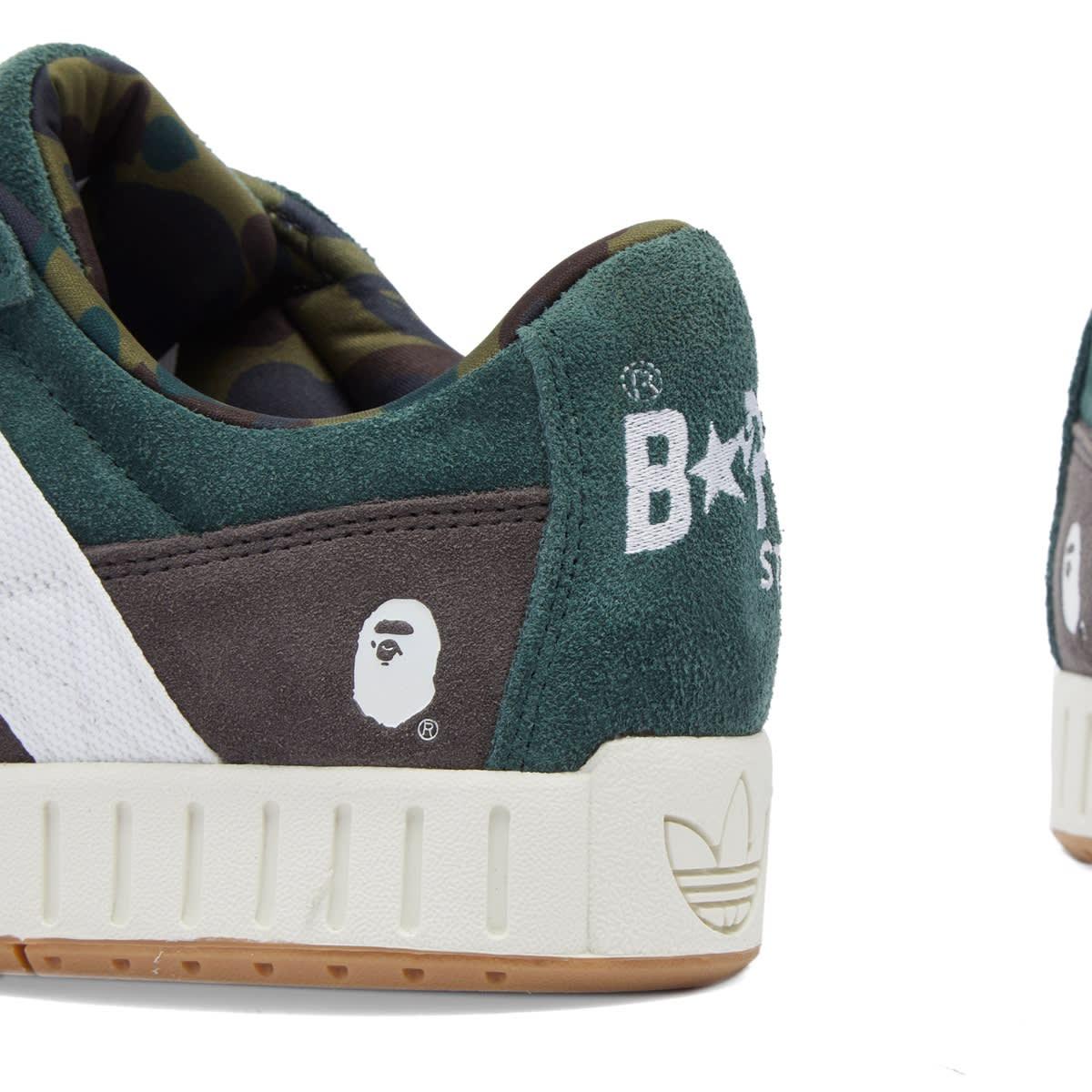 【Adidas x BAPE】Lawsuit スエード スニーカー 関税送料込 Adidas x BAPE Lawsuit (Sand, Footwear White & Core White
