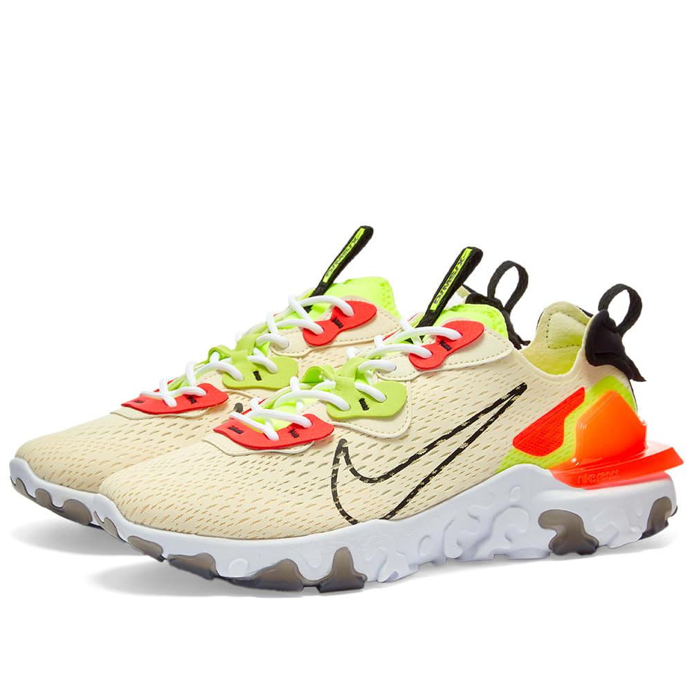 nike react vision white yellow pink