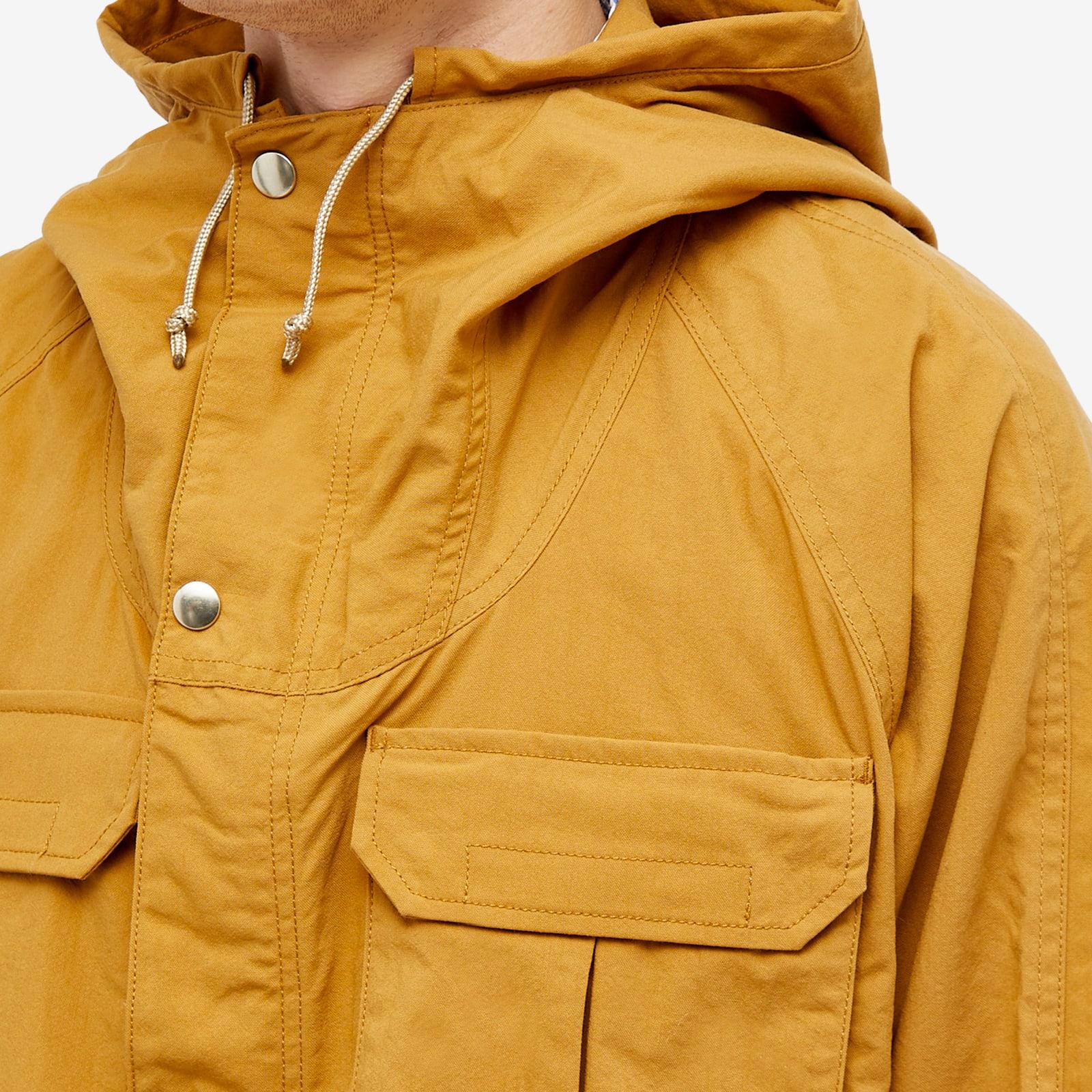 Beams Plus Nylon Mountain Parka Jacket in Yellow for Men | Lyst