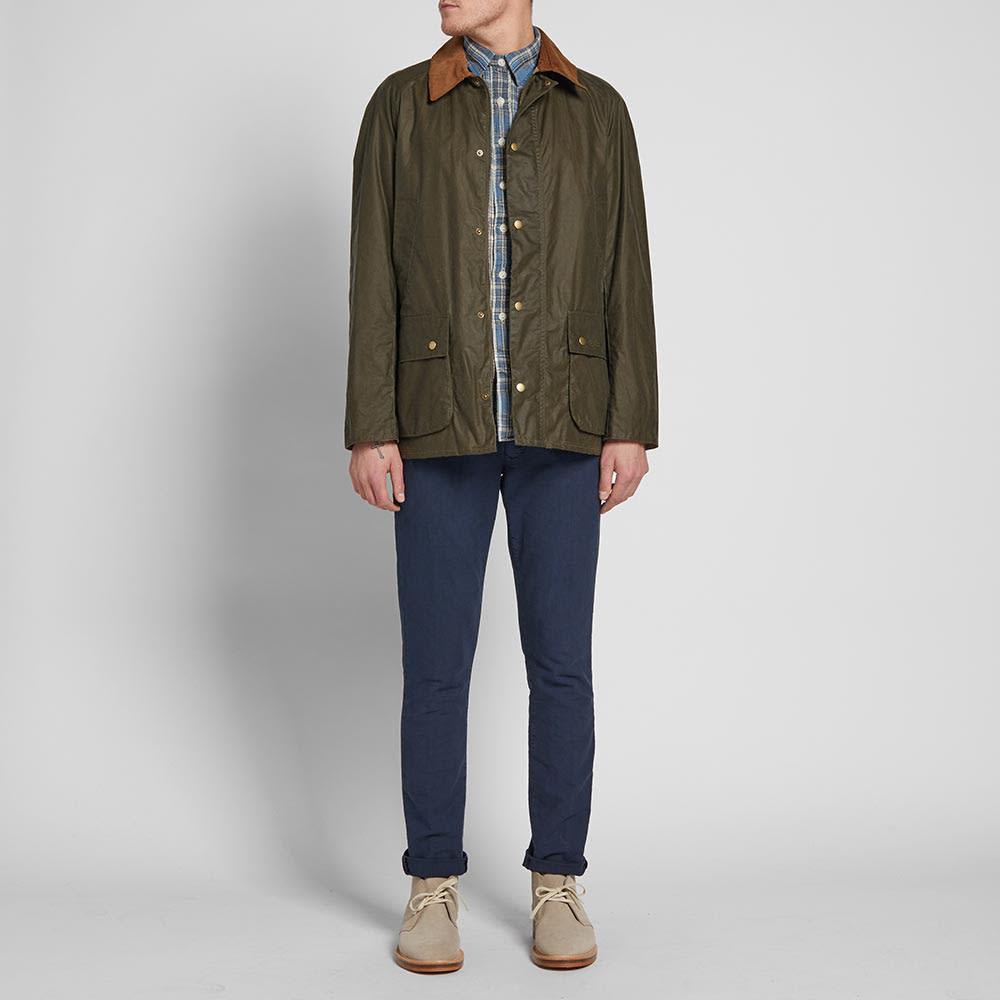 Barbour Cotton Lightweight Ashby Jacket in Green for Men - Lyst