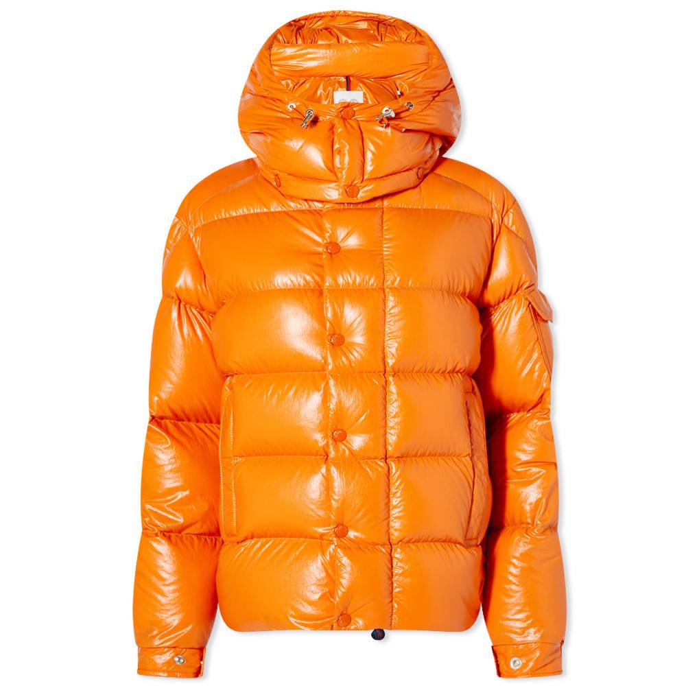 Moncler Maya 70 Jacket in Orange | Lyst