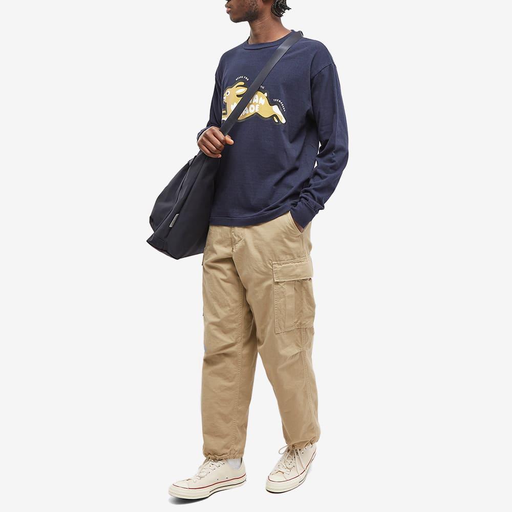 Human Made Long Sleeve Rabbit T-shirt in Blue for Men | Lyst
