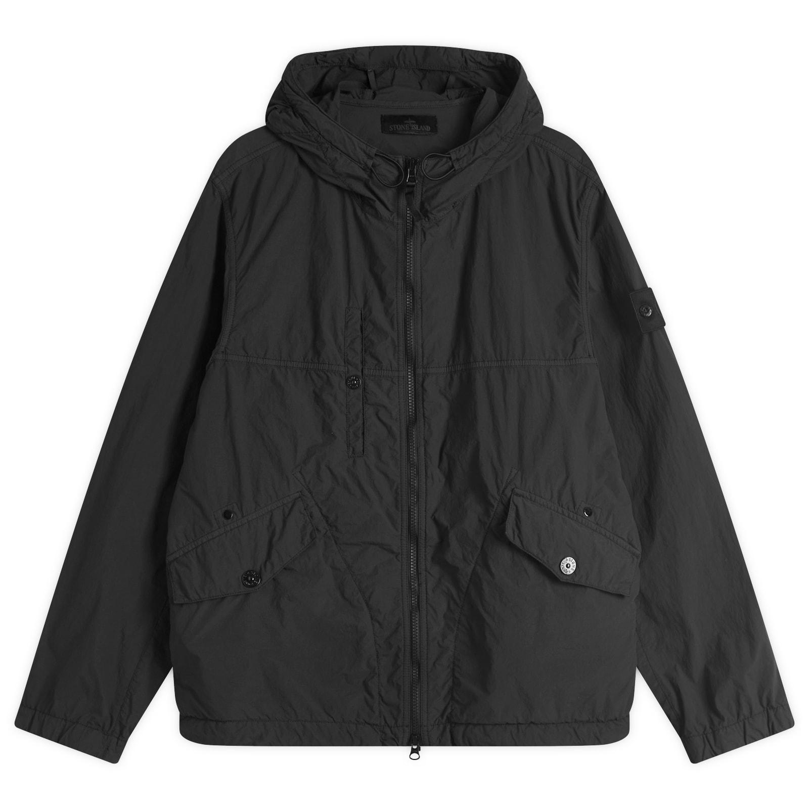 Stone Island Ghost Piece Nylon Smerigliato Short Parka Stone Island Ghost Piece Nylon Smerigliato Short Parka