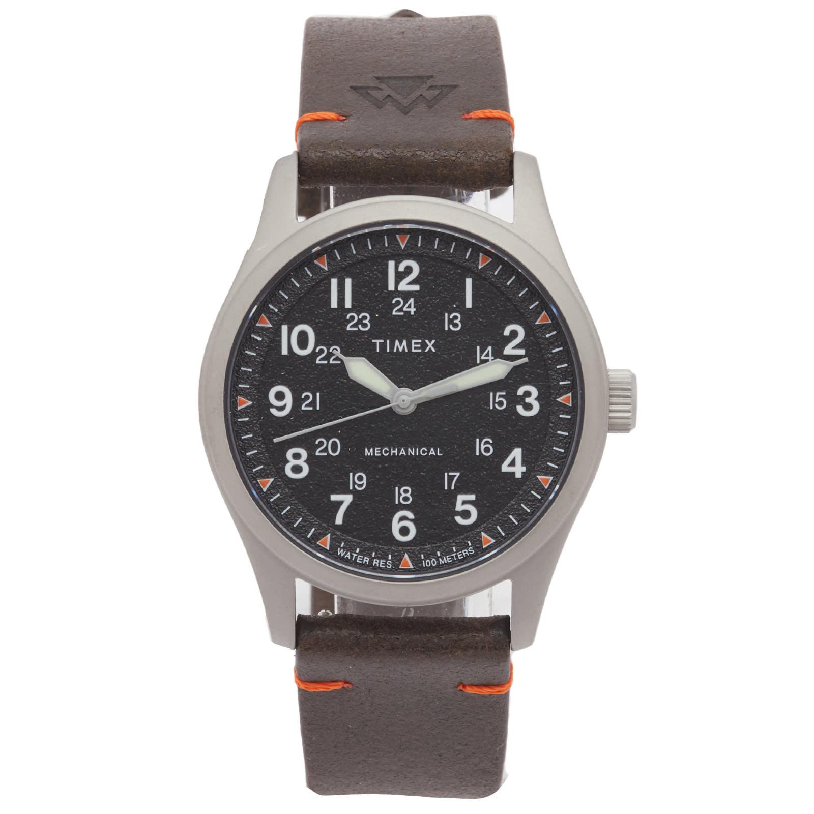 Timex Field Post Mechanical 38mm Watch in Metallic for Men Lyst UK