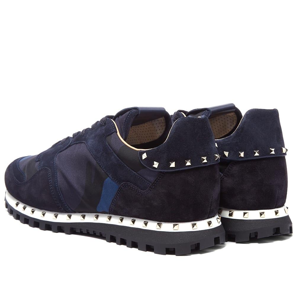 valentino stud sole rockrunner sneaker