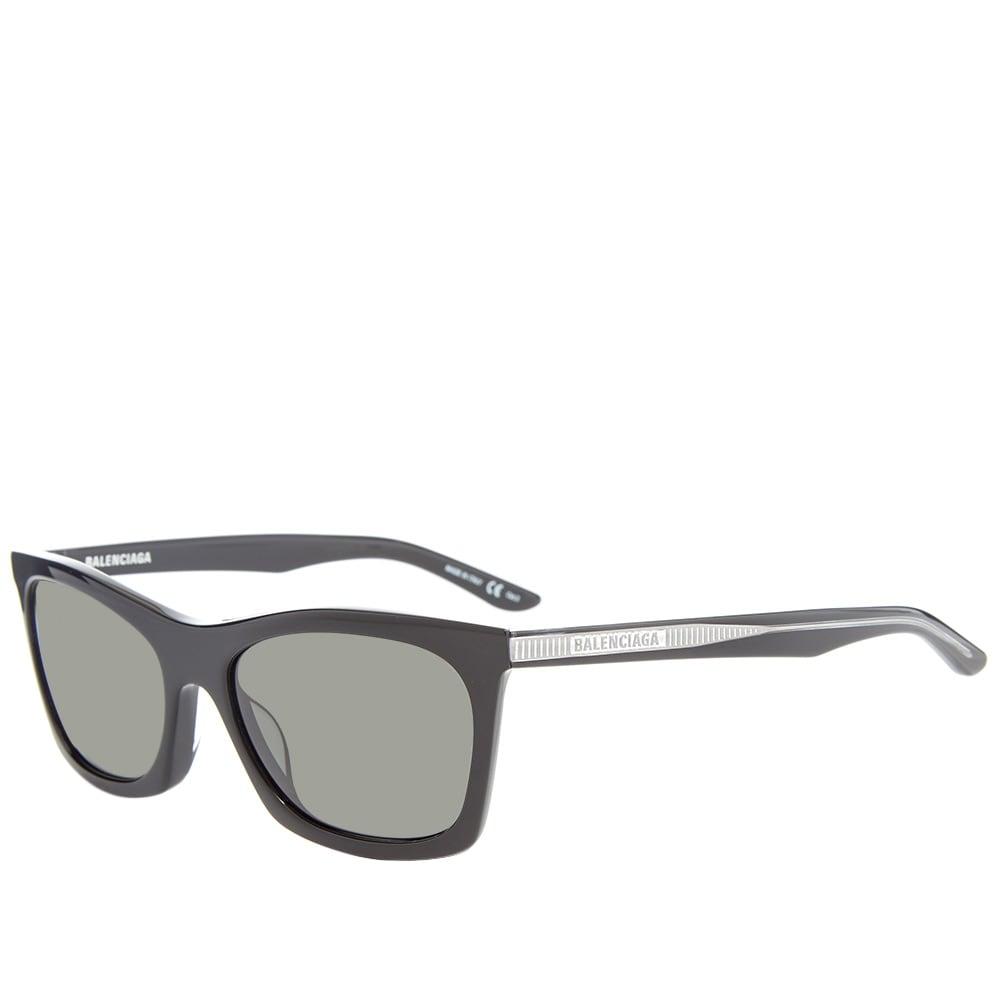 Balenciaga Synthetic Verso Sunglasses in Black & Grey (Black) for Men