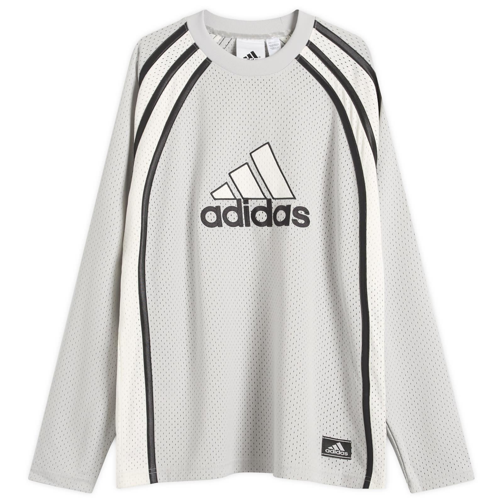 【adidas】WASHED LONG SLEEVE LONG-SLEEVE TOP 長袖トップ Long-sleeve T-shirt adidas Workout - Top4Running.com