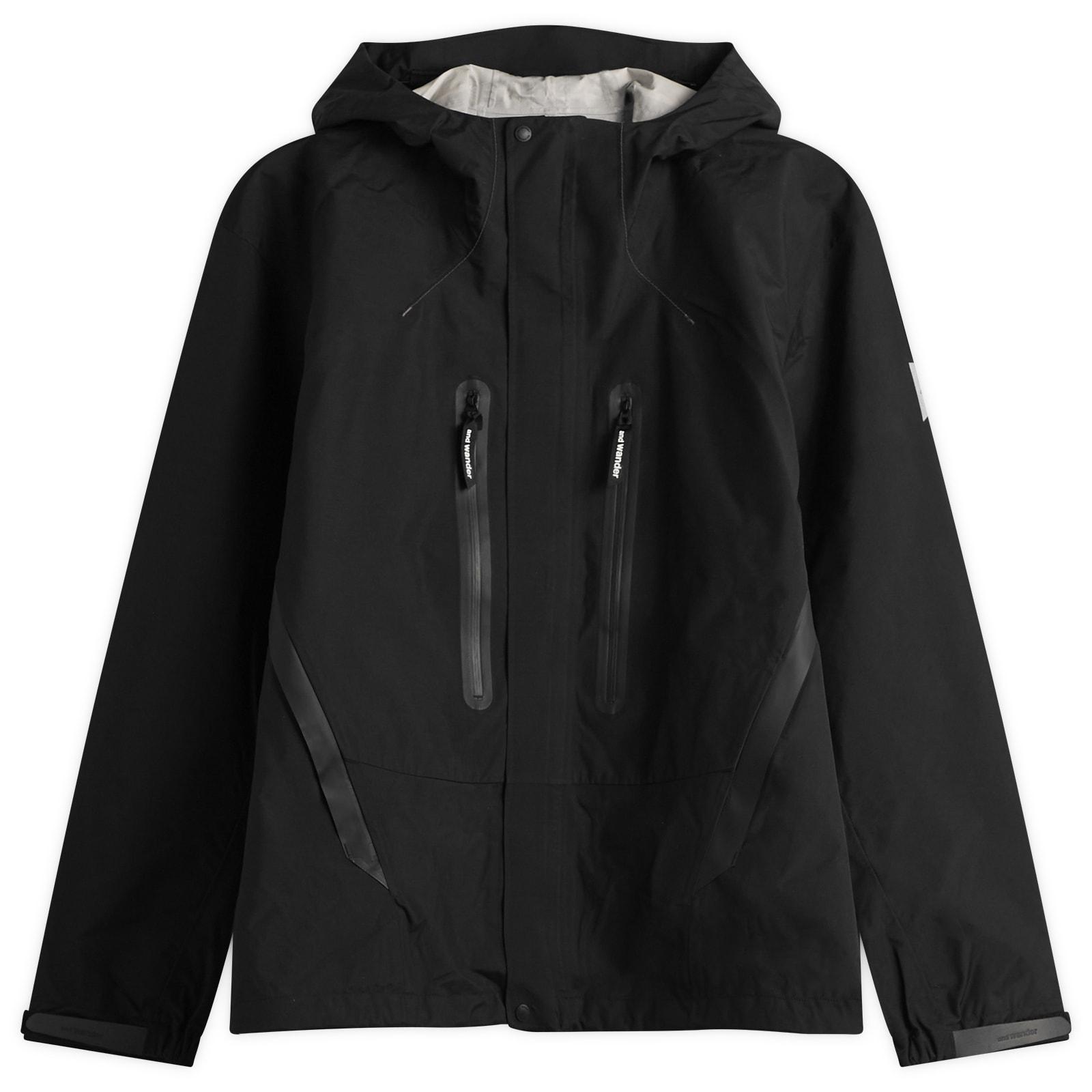 and wander 2.5L Hiker Rain Jacket in Black for Men | Lyst