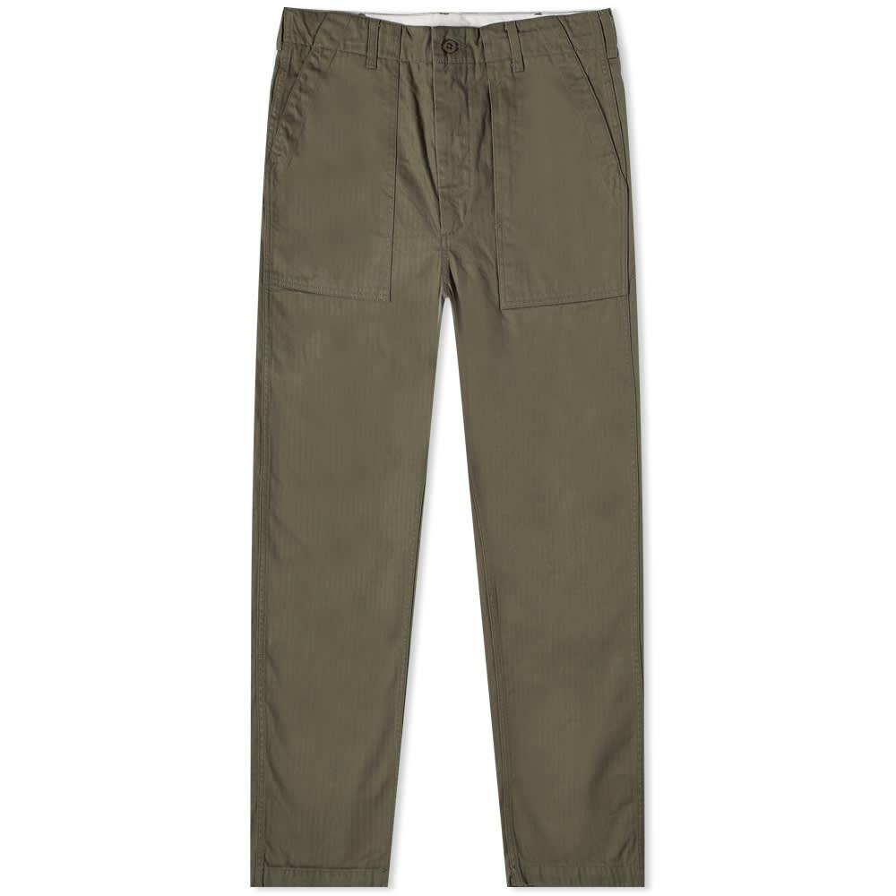 Engineered Garments Cotton Twill Fatigue Pant in Green for Men | Lyst